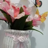 گل با پروانه همه باهم 200 هزار تومان|گل مصنوعی|خرمدره, |دیوار