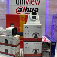 پک دو دوربین مداربسته برند معتبر UNV