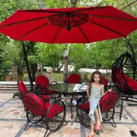 تاب آهنی سه نفره باغی صندلی فلزی ویلایی مبل اتشدان