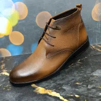 کفش بوت چرم طبیعی تبریز پانو|کیف، کفش، کمربند|قم, زنبیل آباد|دیوار