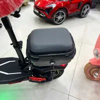 اسکوتر برقی با صندوق حمل عقب|دوچرخه، اسکیت، اسکوتر|یزد, |دیوار