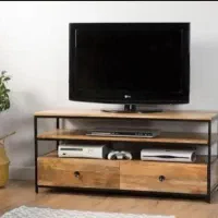 میز تلوزیون میز تی وی میز فلز و چوب کد۷۰