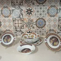 شیرینی خوری وکاسه میوه