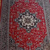 یک جفت فرش ماشینی کاشان