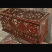 صندوق ابنوسی قدیمی