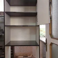 کمد کابینتی هایگلاس مشکی براق وارداتی|جاکفشی، کمد، دراور|قم, آزادگان|دیوار