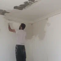گچکاری گچ کار ابزار لکه گیری نازک کاری سفید کار|خدمات پیشه و مهارت|بوشهر, |دیوار