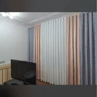 حراج پارچه پرده ای فقط از۷۰تا۲۵۰بشتابید|پرده، رانر، رومیزی|جیرفت, |دیوار