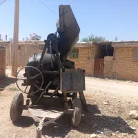 بتن ریزی با دستگاه خلاطه