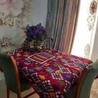 رومیزی دستبافت سنتی سوغاتی ماندگار|پرده، رانر، رومیزی|رامسر, |دیوار
