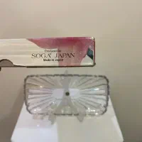 سینی کریستال اصل ژاپن|ظروف سرو و پذیرایی|گرمدره, |دیوار