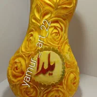 حکاکی کدو وهندوانه شب یلدا