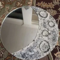 آینه با با طرح ماه