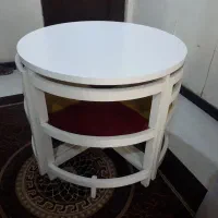 میز نهارخوری کم جا شیک