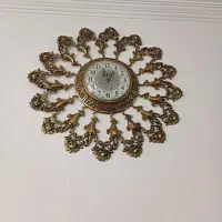 بوفه وساعت تمام برنجی|بوفه، ویترین، کنسول|قرچک, زیبا شهر|دیوار