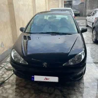 پژو ۲۰۶ تیپ ۲ مدل ۸۶ سالم