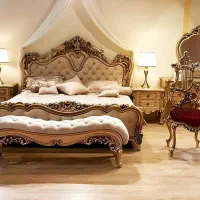 سرویس تخت خواب دونفره مدل قلبی (تولیدی مستقیم|تخت و سرویس خواب|تهران, شهرک طالقانی|دیوار