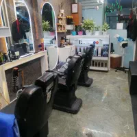 دکور آرایشگاه مردانه فروشی