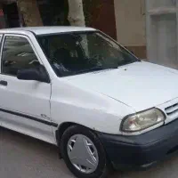 پراید سفید۸۲ بی رنگ / شاسی پلمپ