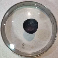 تابه گریل دو طرفه چدنی سایز 29 با درب پیرکس