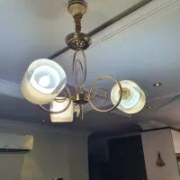 لوستر سه شاخه|لوستر و چراغ آویز|شیراز, دکتر حسابی|دیوار