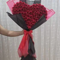 گل رز قلبی|گل مصنوعی|یزد, |دیوار