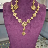 نیم ست آب طلا زنانه|جواهرات|کرج, المهدی|دیوار