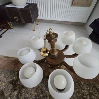 لوستر ۸ شاخه|لوستر و چراغ آویز|ری, هاشم‌آباد|دیوار