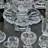 سرویس کریستال پذیرایی ۱۲نفره نو باجعبه