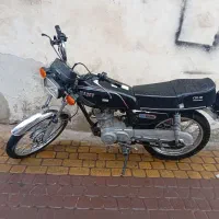 موتور ۱۲۵پلاک قدیم با مدارک