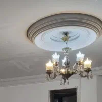 لوستر برنجی رنگ برنزه سالم سه شاخه