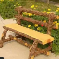 میز و‌ صندلی سیمانی مخصوص محوطه