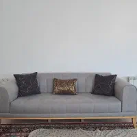 ست کنار پرده و کوسن مخمل طلاکوب|پرده، رانر، رومیزی|سقز, |دیوار