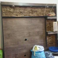 پشت میز تلویزیو