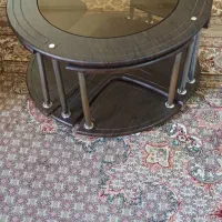 میز عسلی مدل پیتزایی. در حد نو سالم