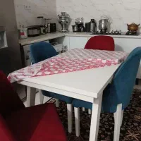 مبل و میز غذاخوری ست کامل نو|مبلمان خانگی و میز عسلی|کردکوی, |دیوار