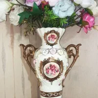 گل و گلدان گل برجسته