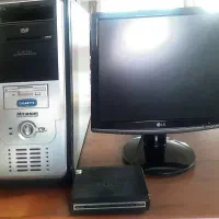 مانیتور ۱۷ اینچ LG مدل L1755s بهمراه کیس و مودم