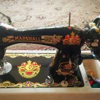 چرخ خیاطی مشکی دستی