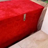 صندوق چوبی روکش مخمل|بوفه، ویترین، کنسول|کاشان, معلم|دیوار
