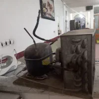 موتور1/۲ فریزر دانفوس وفن 1/۲ورادیات 1/۲مسی سالم