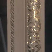 کتیبه رنگ کرم سالم