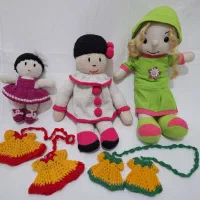 ۱۰ عدد عروسک|اسباب‌بازی بچه|اهواز, کوی مهندسان|دیوار