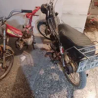 دو عدد متور هندا ۷۰