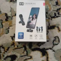 میکروفون یقه ای بی سیم اصلی key 9Dualبسته دوتایی