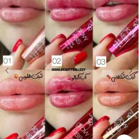 تینت گلدن رز و رژ لب شاین و رژ لب دو رنگ پینترسی