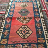 گلیم دستبافت با رنگ گیاهی|گلیم، جاجیم، گبه|زنجان, |دیوار