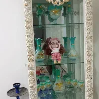 بوفه چوبی سفید