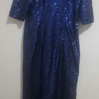 پیراهن مجلسی پولکی