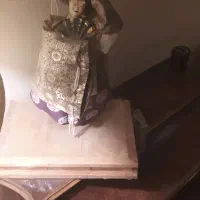 مجسمه عروسک ژاپنی سنتی (کیمونو + کیسه پارچهای)